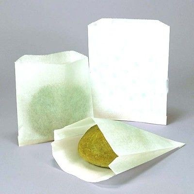 100 Qty. 5.5 x 7.75 Flat Translucent Glassine Bags