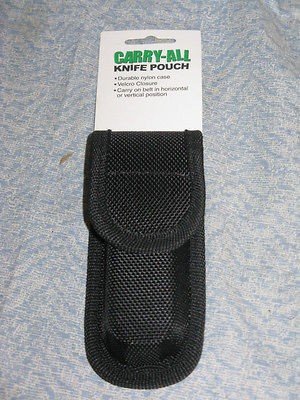 Black Nylon Belt Sheath for 5 Folding Blade Knife