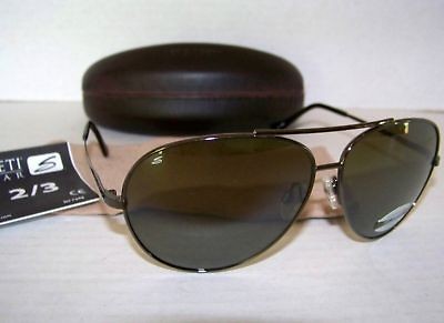 NEW SERENGETI LRGE METAL AVIATOR PHOTOCHROMIC POLARIZED