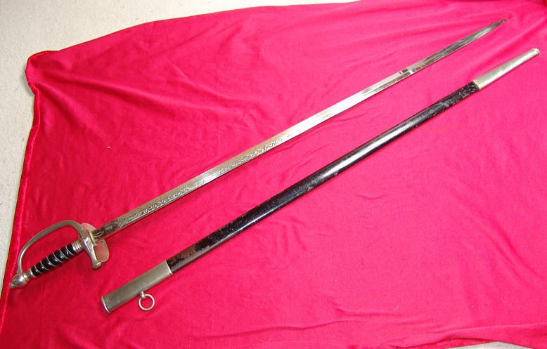 Superb Argentina South America Officer’s Solingen sword sabre