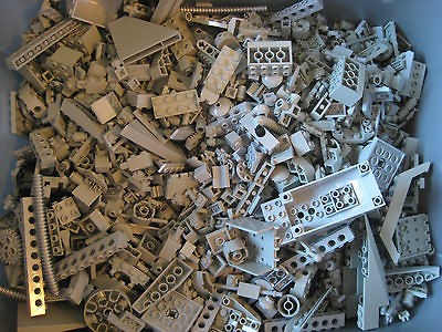 LEGO Bulk lot GRAY 1/2 Lb. of SPECIALTY PIECES 150 200 pcs average 