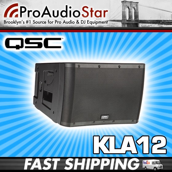 QSC KLA12 KLA 12 Powered Line Array Loud Speaker   PROAUDIOSTAR