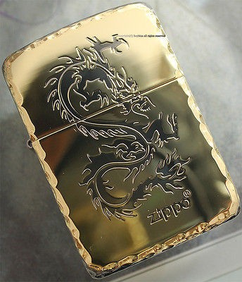 1941 Dragon Gold KOREA zippo / Free gifts(flint, wick), Shipping