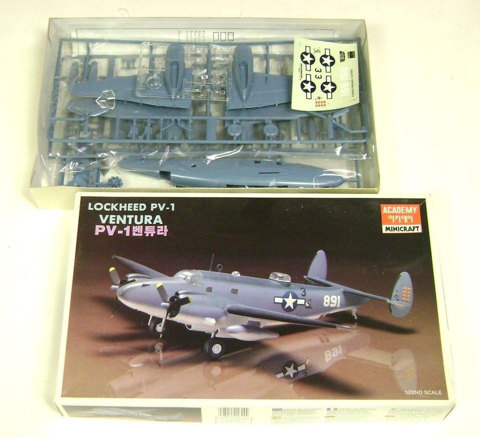 Academy Lockheed PV 1 Ventura Model 1/72 kit 1614