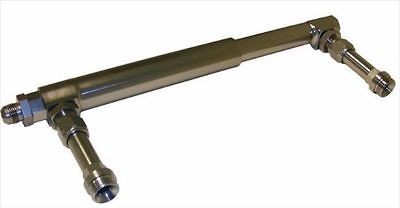 Billit Aluminum Nickel Plated 8AN Adjustable Fuel Log