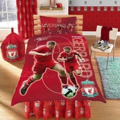 NEW LIVERPOOL GERRARD SINGLE BEDDING DUVET QUILT COVER SET