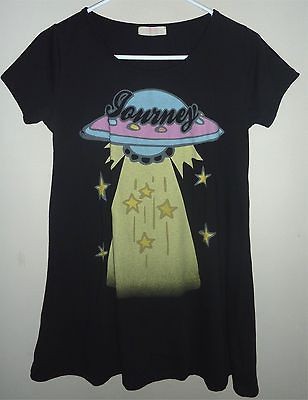 rare Journey UFO BROWNY brand print t shirt dress Japan maternity