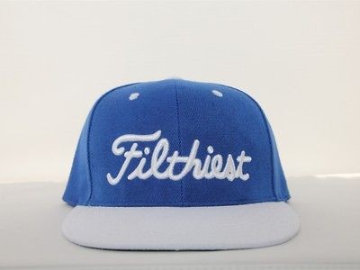 FILTHIEST NEW VINTAGE SNAPBACK CAP 3D EMBROIDERY L.A. DODGERS BLUE JDM