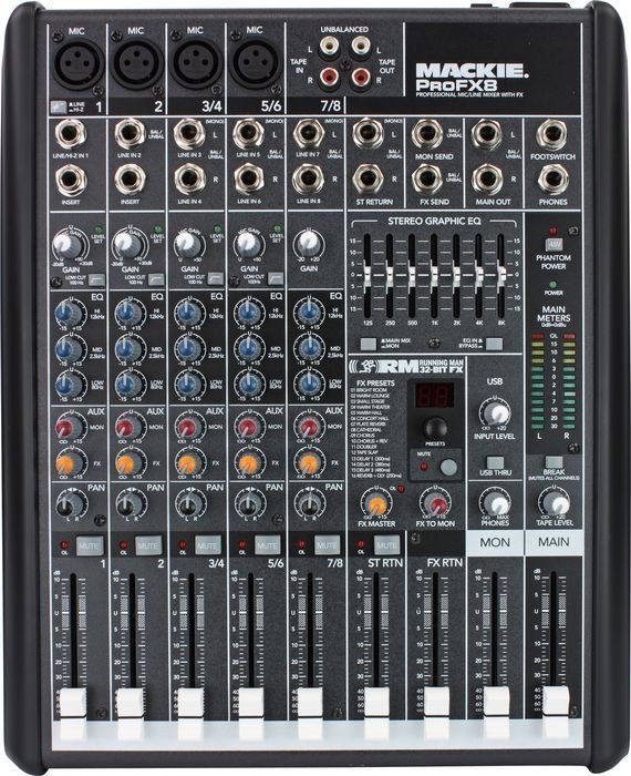 mackie profx8 in Live & Studio Mixers