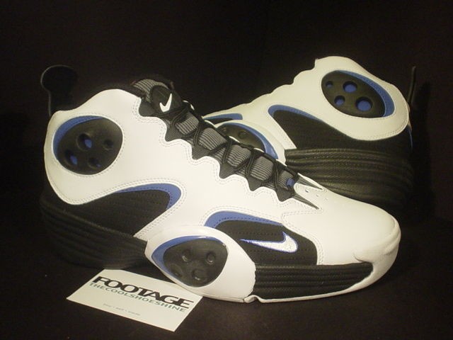   Air Flight ONE 1 PENNY HARDAWAY ORLANDO MAGIC WHITE BLACK BLUE DS 9.5