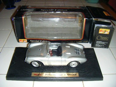 specail Ed. 1955 porsche 550 A spyder118 in box Maisto