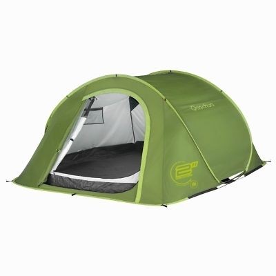 Quechua Tent Camping Pop Up 2 Seconds III,3 man green