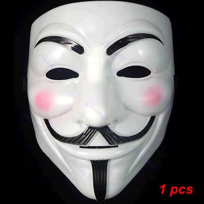   Guy Fawkes Fancy Dress Party Halloween Masquerade Face Mask Cool