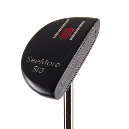 SeeMore Si3 Black Finish Mallet Putter 34 RH