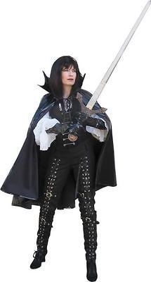 VINYL COSTUME VAMPIRE MEDIEVAL KNIGHT UNDERWORLD GOTHIC PVC COAT 