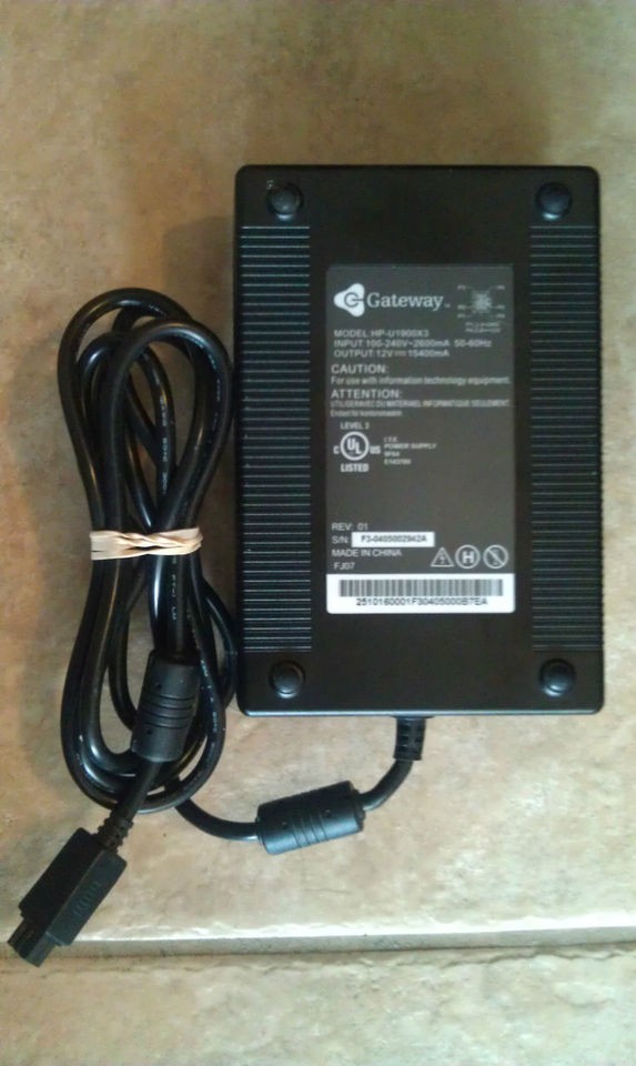 Genuine Gateway Profile 4 AC Adapter ADP 160AB 12V 13.33A AD 16012EB2 