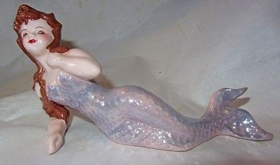 vintage mermaid ceramic in Mermaids