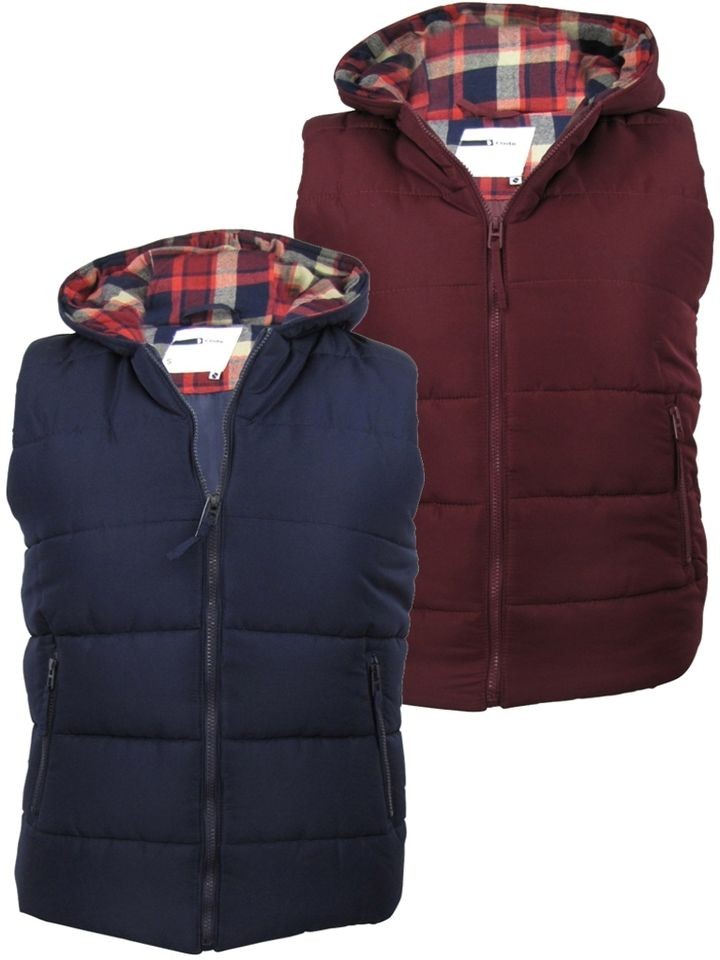 Mens D Code Gilet/ Body Warmer Moyle Hoodie Jacket Coat