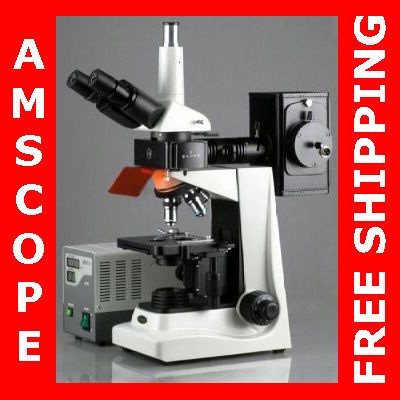 EPI   FLUORESCENCE TRINOCULAR COMPOUND MICROSCOPE – NEW