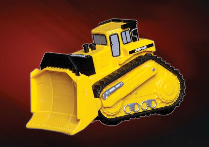 Caterpillar 34692 Cat Motorized Mini Bulldozer 5 inch Construction 