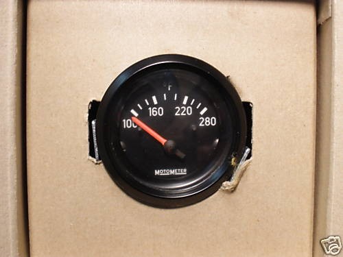 Morris Minor Austin Mini A35 A40 NOS 12 Volt Temp Gauge