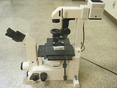 Nikon Diaphot 300 Inverted Phase Contrast Microscope Good Optics 