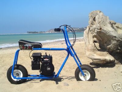 Mini Bike Minibike Frame & 5 Wheel Kit