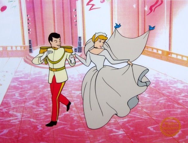 cinderella animation art in Animation Art