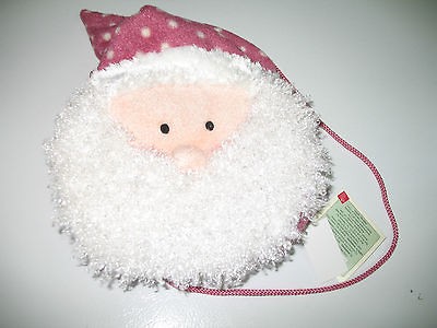 Bonnie Lynn Peace in the Meadow by Russ pouch bearded Santa purse 