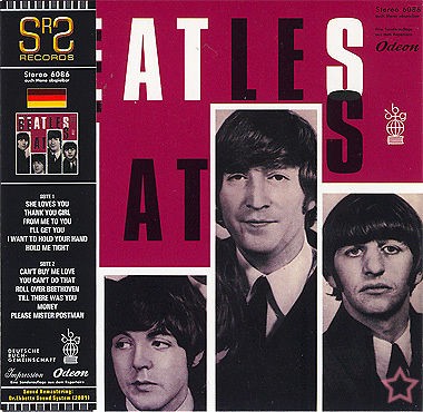 BEATLES BEAT GERMAN RLS CD MINI LP OBI SRS