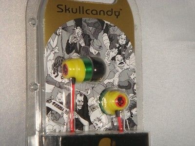   Earbuds SKULLCANDY RIOT YELOW GREN ORANG for iPod iPhone  player