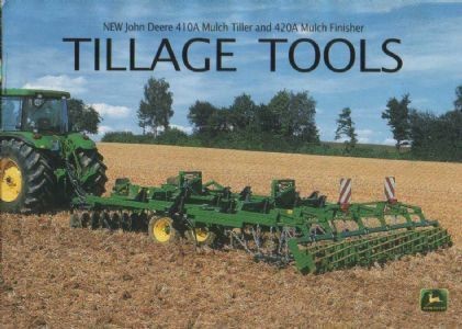 John Deere 410a Mulch Tiller & 420A Mulch Finisher Brochure