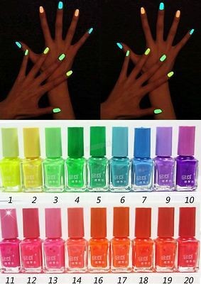 glow in the dark nail polish in Nail Polish