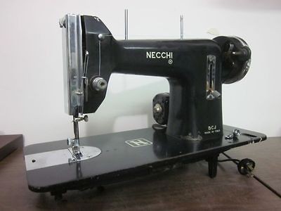 NECCHI HEAVY DUTY SEWING MACHINE DENIM VINYL CANVAS UPHOLSTERY SAIL