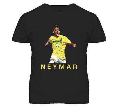 Neymar Brazil Soccer T Shirt