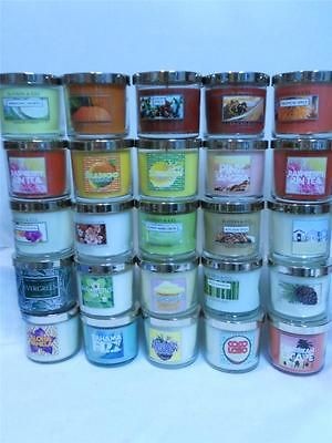 Bath & Body Works Slatkin & Co. 4 oz Candle You Pick Scent Free 