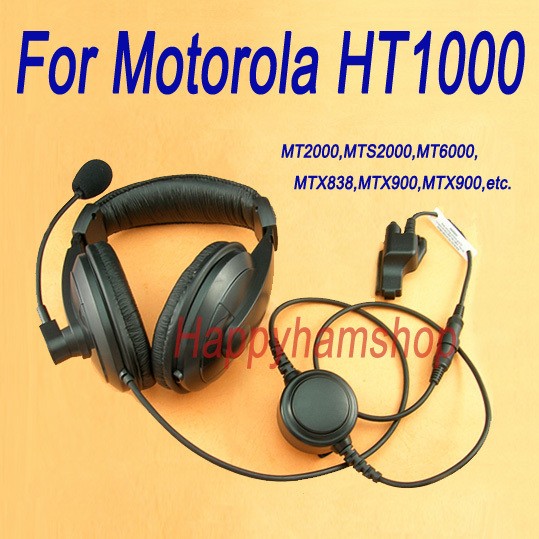 Noise Reduction Headphone for Motorola MTX1000 MTX8000 XTS2000 XTS2500 
