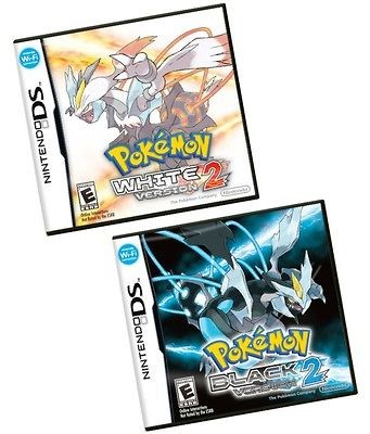 NINTENDO DS POKEMON WHITE VERSION 2 & BLACK VERSION 2   *BRAND NEW 