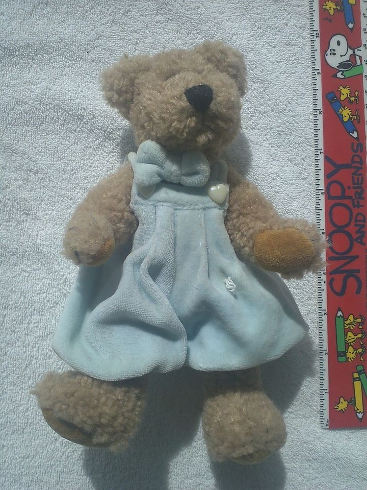 1985 1996 GROVER DELBERT BROWN BEARS & FRIENDS BLUE PAJAMAS CLOTHES 