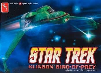 AMT 1/350 STAR TREK BIRD OF PREY PLASTIC MODEL KIT NIB