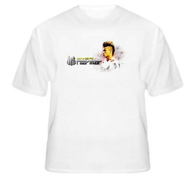 Neymar Da Silva Santos Brazil Soccer T Shirt