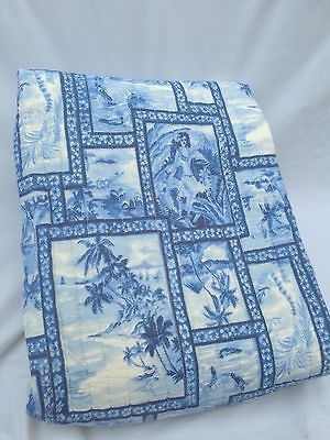 Tommy Bahama Quilt 2pc Bedding Twin w/ Hawaiian Hula Girl Tropical NEW 