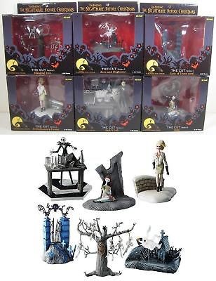 NIGHTMARE BEFORE CHRISTMAS THE CUT DIORAMA FIGURE SET 6