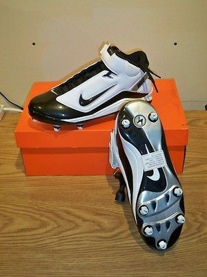   BOX Nike Mens Air LT Super Bad Football Cleat (396216)   White/Black