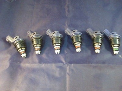 Nissan RB25DET SET of 6 660cc direct fit side feed fuel injectors