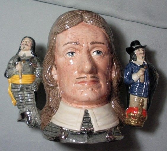 ROYAL DOULTON ROYAL DOULTON OLIVER CROMWELL CHARACTER JUG 2000 LTD 