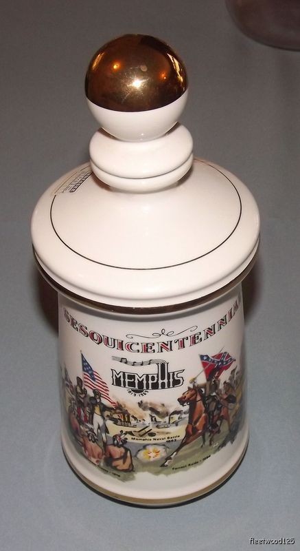 1969 Weller Stitzel Old Fitzgerald Whiskey Decanter Sesquicentenni 