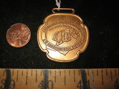   postal employees APE vintage pocketwatch watch fob old 3$shp