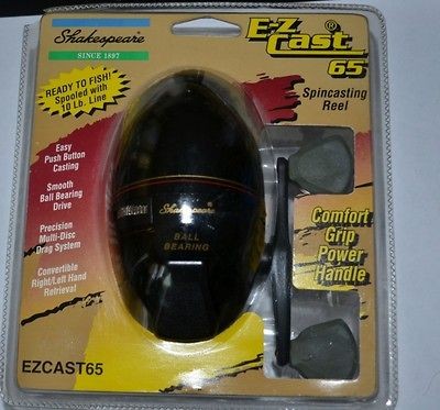 New Old Stock Shakespeare Spincasting Reel Fishing EZCAST 65