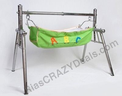   NEW Indian Ghodiyu Ghodiya Godiyo Baby Swing Cradle Hammock DELUXE